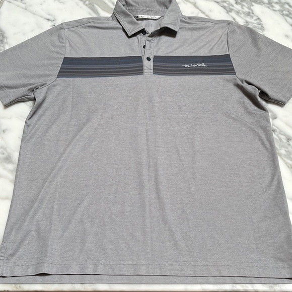 Travis Mathew Gray Polo Shirt - Picture 5 of 5